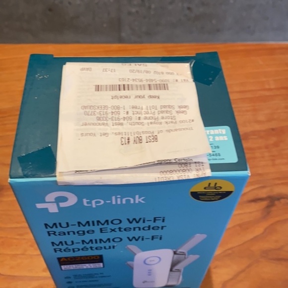 TP-Link MU-MIMO Wi-Fi Range Extender (RE650) - Picture 2 of 14